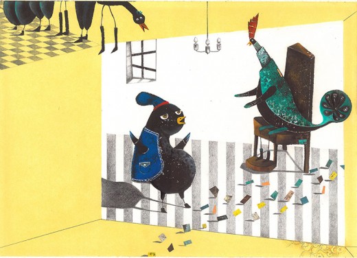 The Sparrow and The Peacock